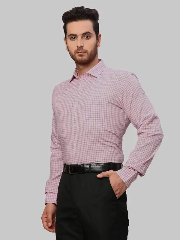 Men Slim Fit Yellow Shirt