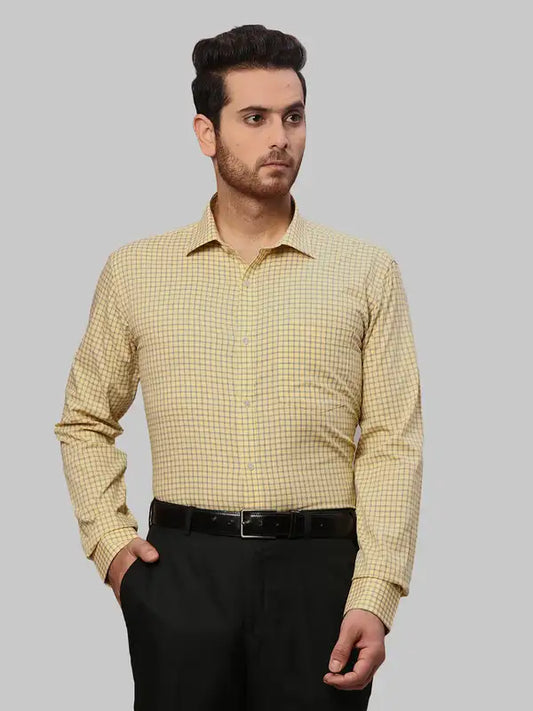 Men Slim Fit Blue Shirt