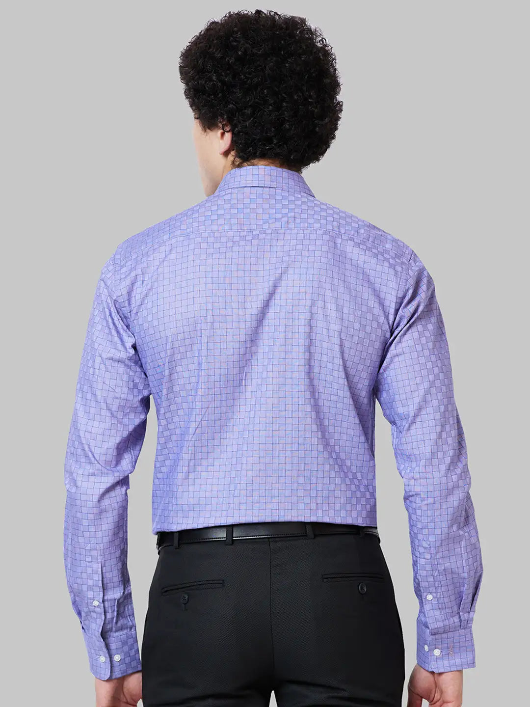 Men Comfort Fit Yellow Shirt