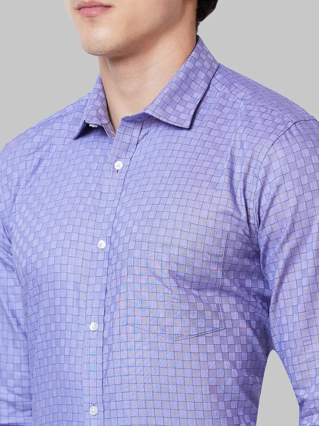 Men Comfort Fit Yellow Shirt