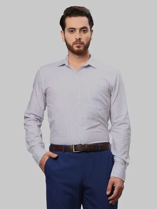 Men Slim Fit Green Shirt
