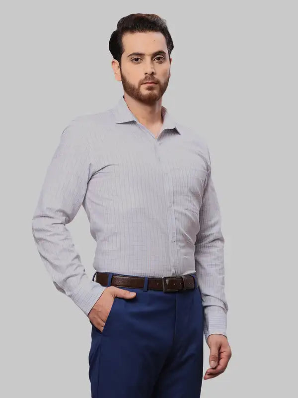 Men Slim Fit Green Shirt