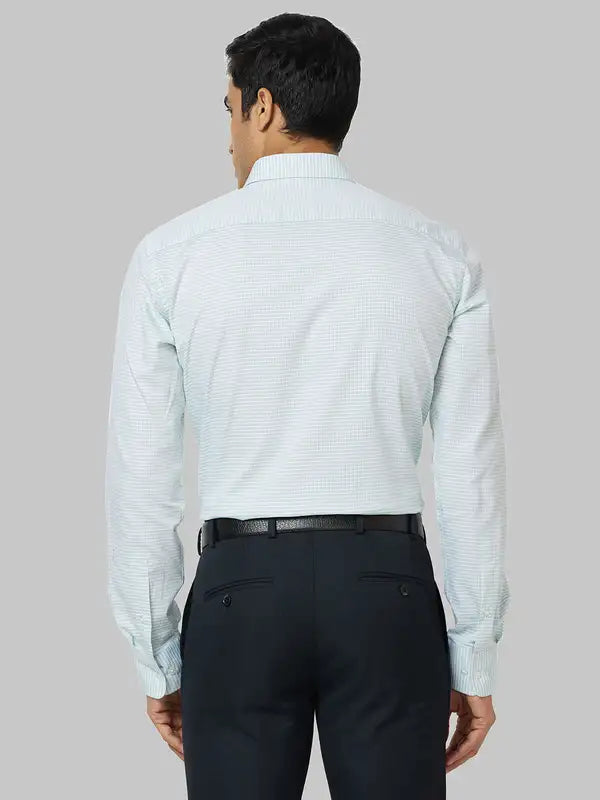 Men Slim Fit Yellow Shirt