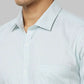 Men Slim Fit Yellow Shirt