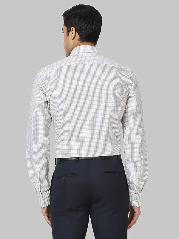 Men Slim Fit Grey Shirt