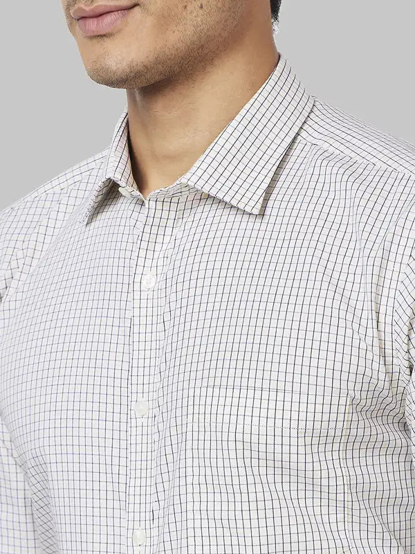 Men Slim Fit Grey Shirt