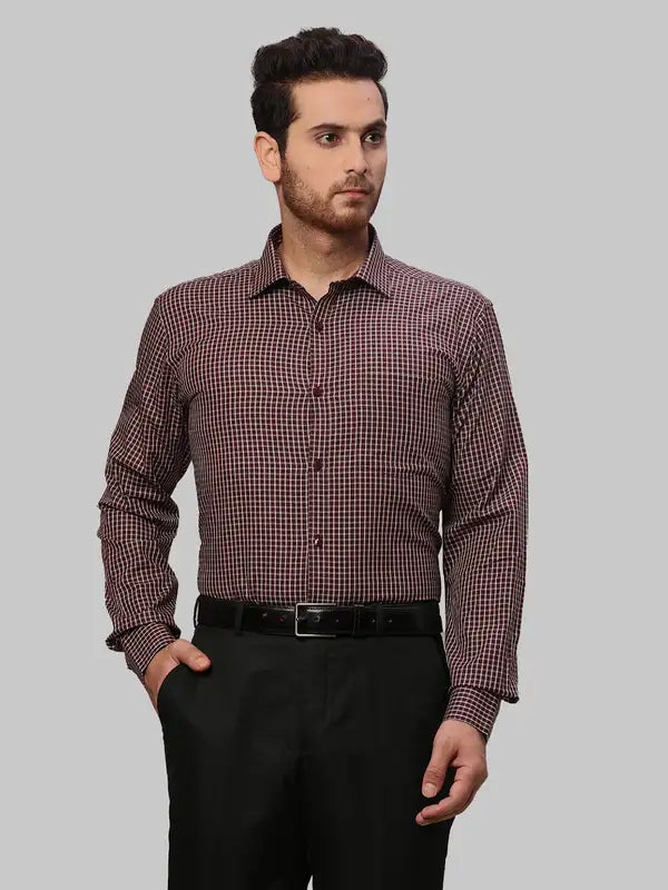 Men Slim Fit Green Shirt