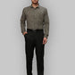 Men Slim Fit Brown Shirt