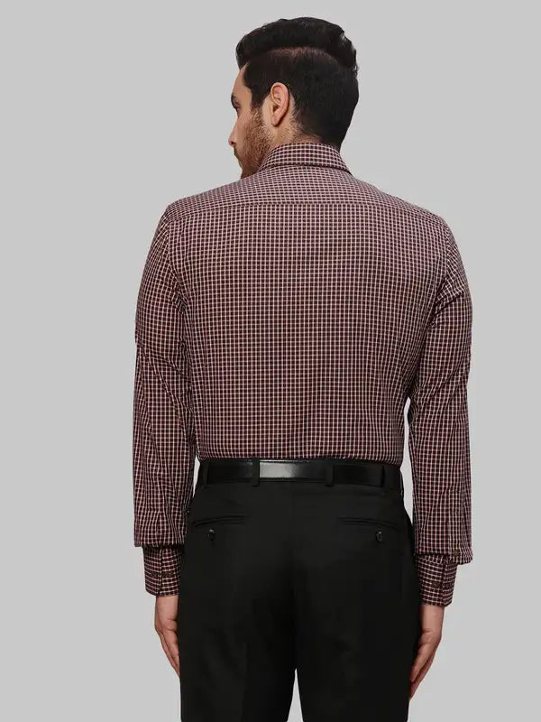 Men Slim Fit Fawn Shirt