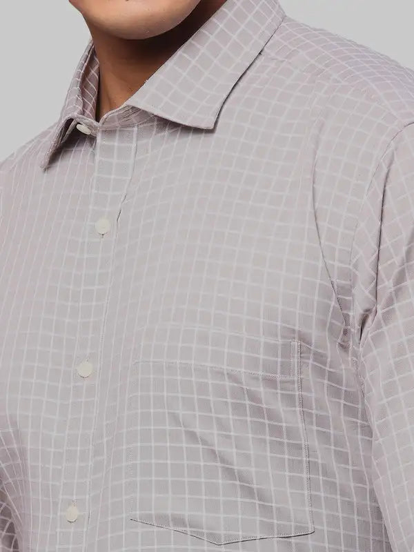 Men Slim Fit Green Shirt
