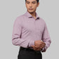 Men Slim Fit Violet Shirt