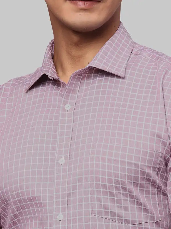 Men Slim Fit Violet Shirt
