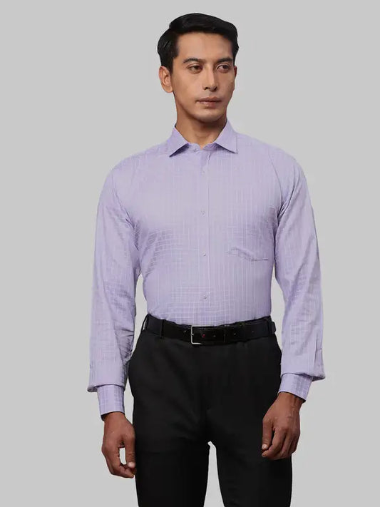 Men Slim Fit Blue Shirt