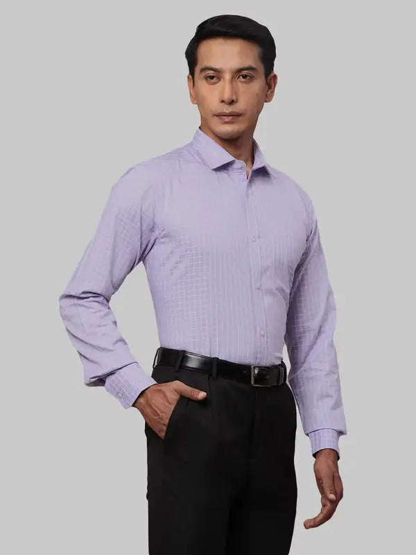 Men Slim Fit Blue Shirt