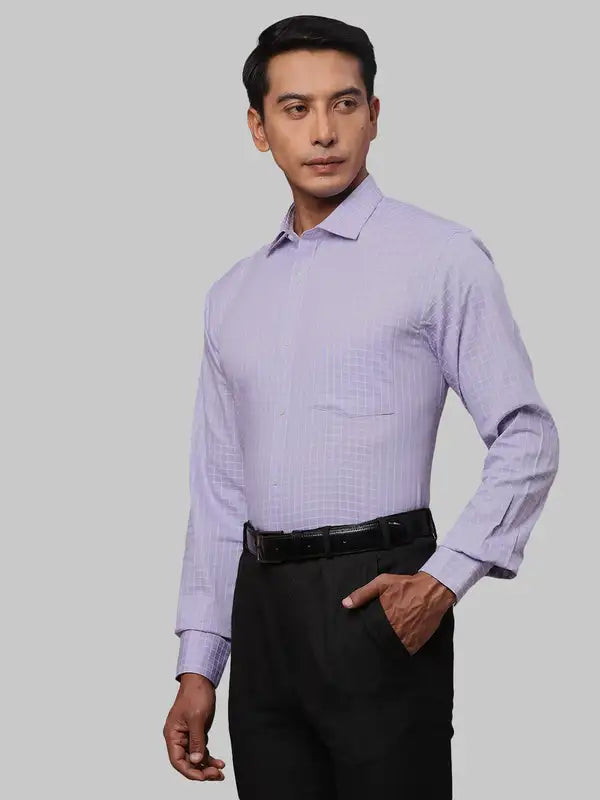 Men Slim Fit Blue Shirt