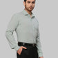 Men Slim Fit Petrol Shirt
