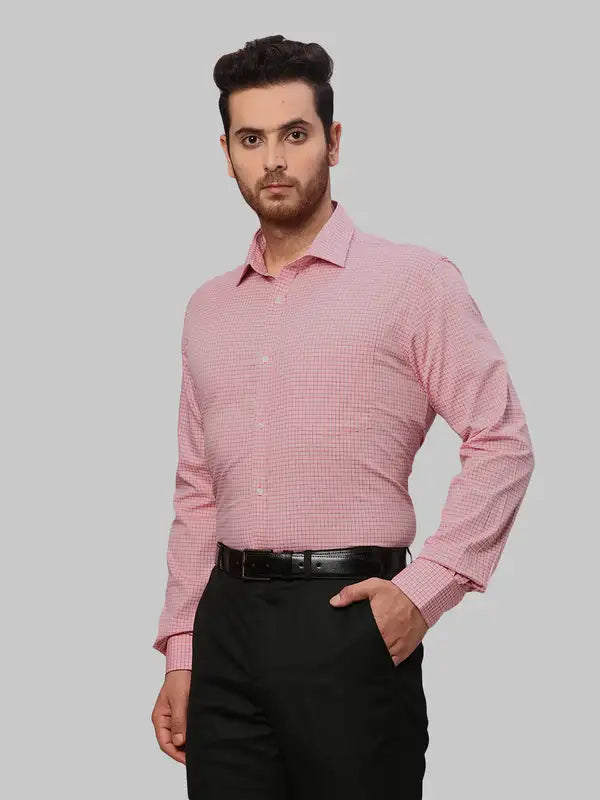 Men Slim Fit Violet Shirt