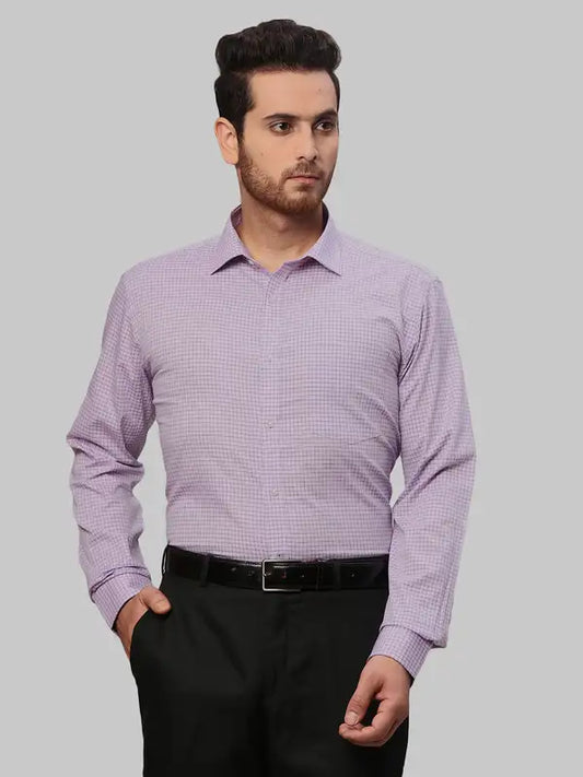 Men Slim Fit Yellow Shirt
