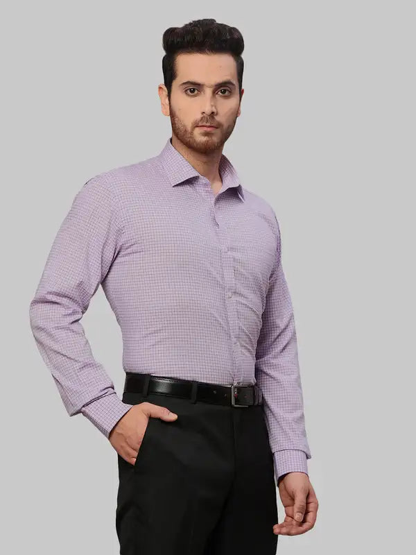 Men Slim Fit Yellow Shirt