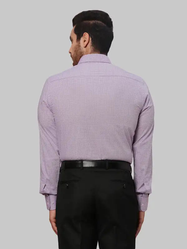 Men Slim Fit Yellow Shirt