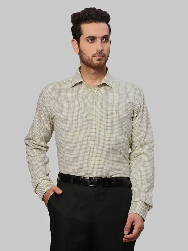 Men Slim Fit Grey Shirt