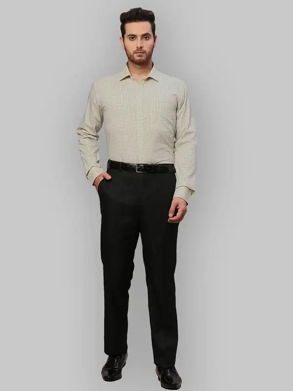 Men Slim Fit Grey Shirt