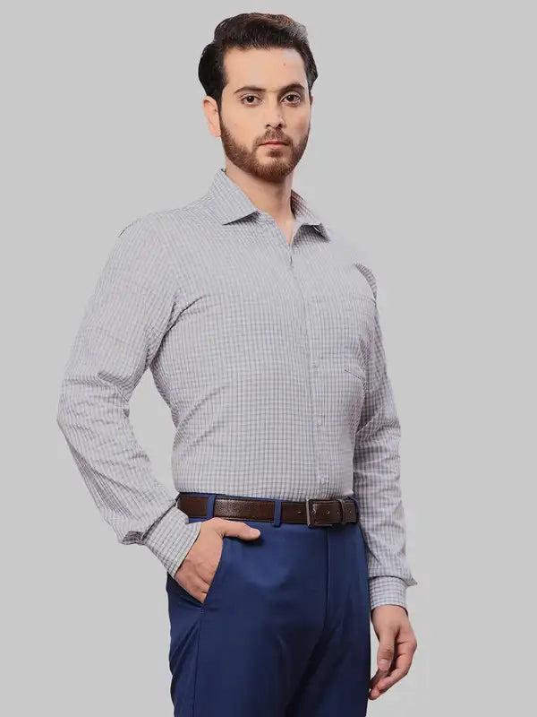 Men Slim Fit Violet Shirt