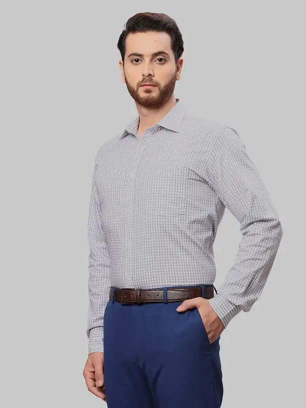 Men Slim Fit Violet Shirt
