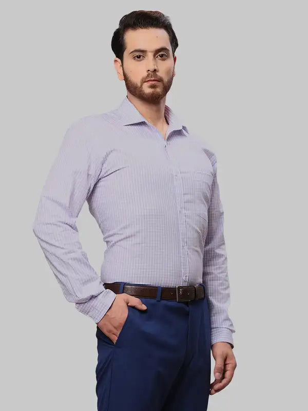 Men Slim Fit Blue Shirt