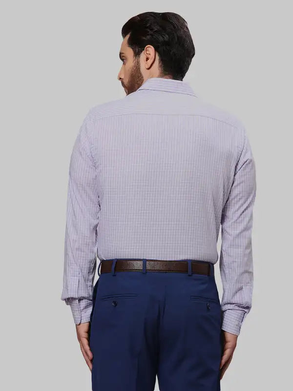 Men Slim Fit Blue Shirt