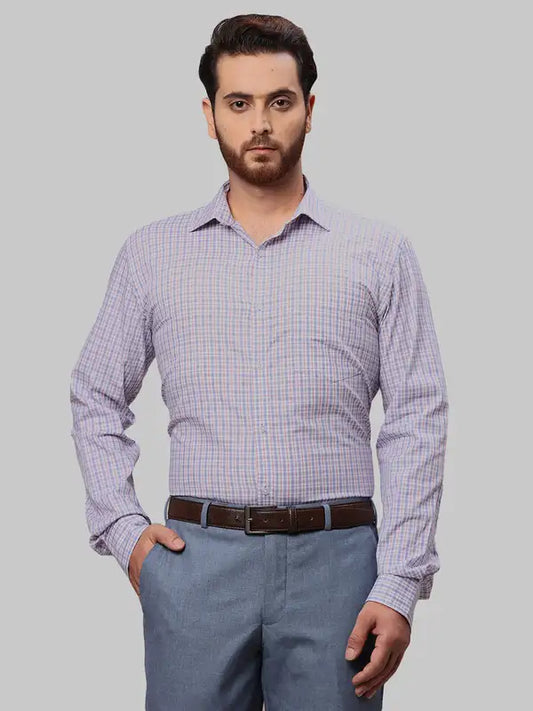 Men Slim Fit Fawn Shirt