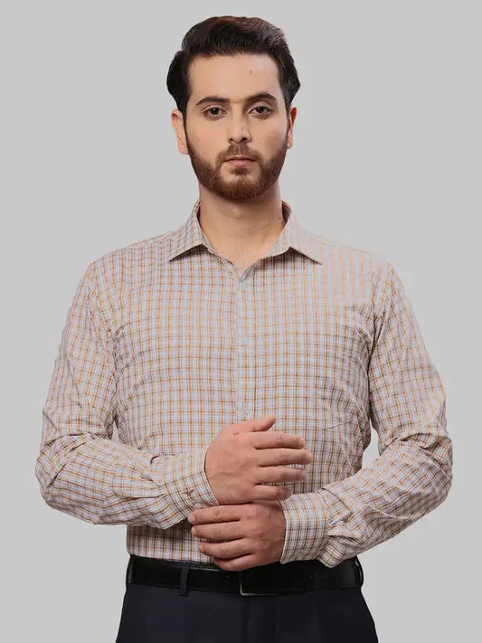 Men Slim Fit Violet Shirt