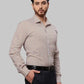 Men Slim Fit Violet Shirt