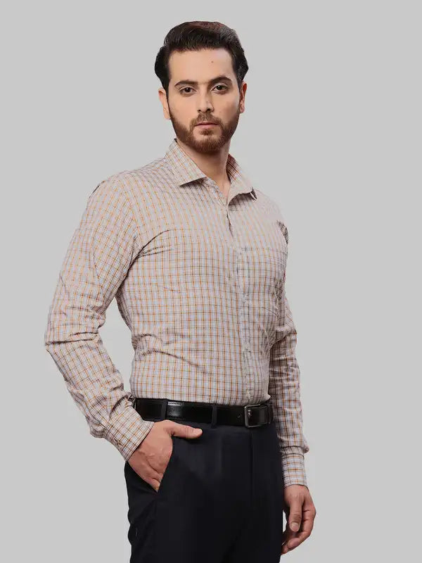 Men Slim Fit Violet Shirt