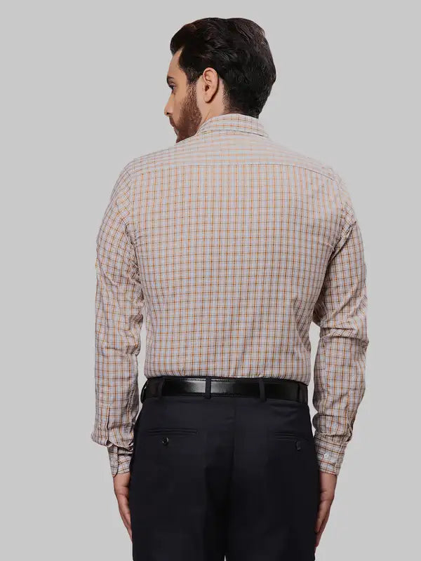 Men Slim Fit Violet Shirt