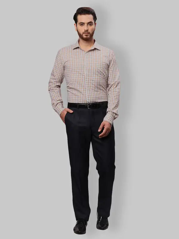 Men Slim Fit Violet Shirt