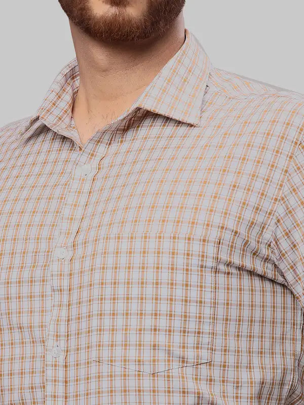 Men Slim Fit Violet Shirt