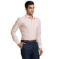 Men Slim Fit Light Fawn Shirt