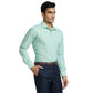 Men Slim Fit Green Shirt