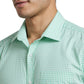 Men Slim Fit Green Shirt
