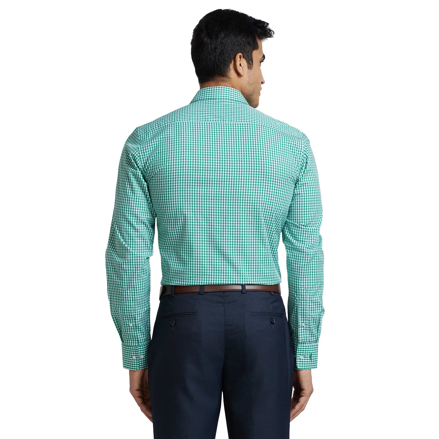 Men Slim Fit Blue Shirt