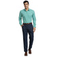 Men Slim Fit Blue Shirt