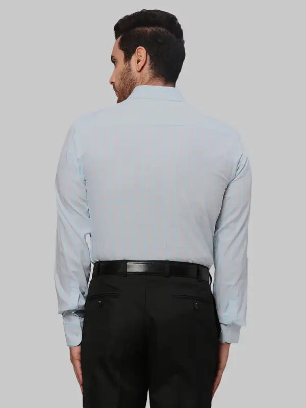 Men Slim Fit Grey Shirt