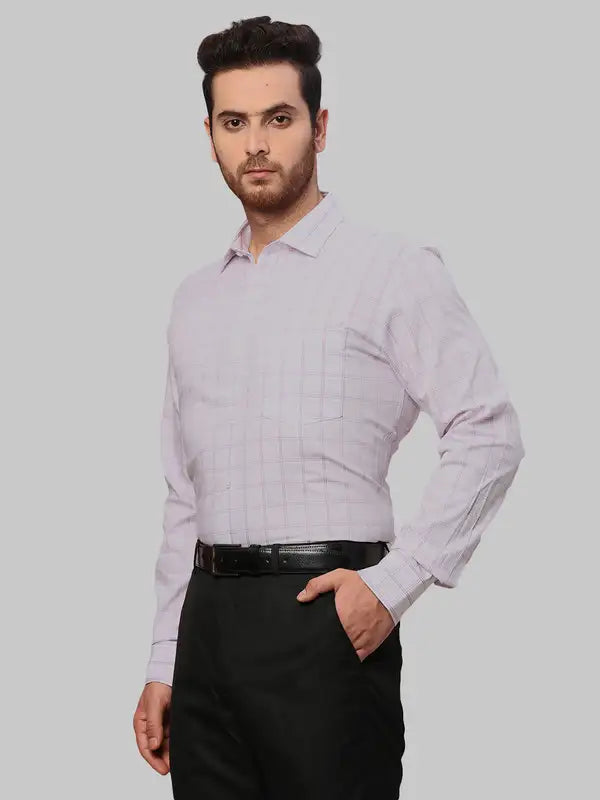 Men Slim Fit Yellow Shirt