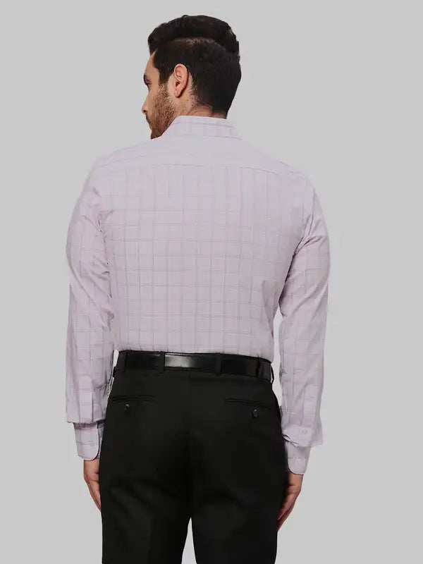 Men Slim Fit Yellow Shirt