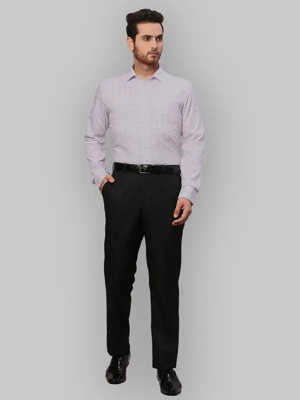 Men Slim Fit Yellow Shirt