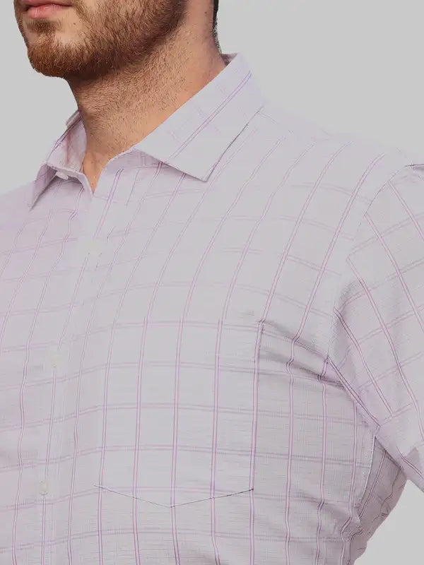 Men Slim Fit Yellow Shirt