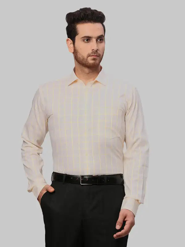Men Slim Fit Green Shirt