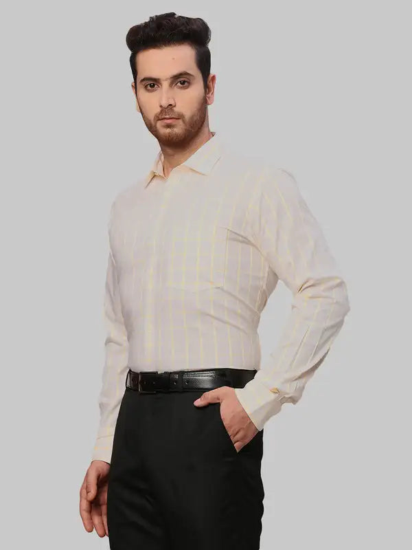 Men Slim Fit Green Shirt
