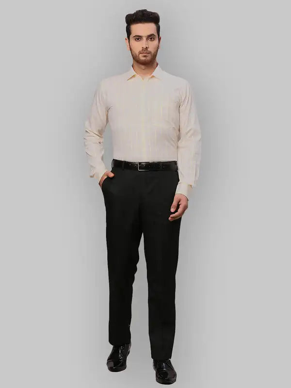 Men Slim Fit Green Shirt